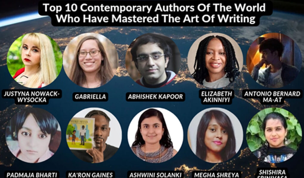 Top Ten Contemporary Authors of the World who have Mastered the Art of writing