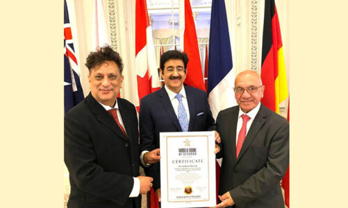 Sandeep Marwah Entered into World Book of Records Second Time