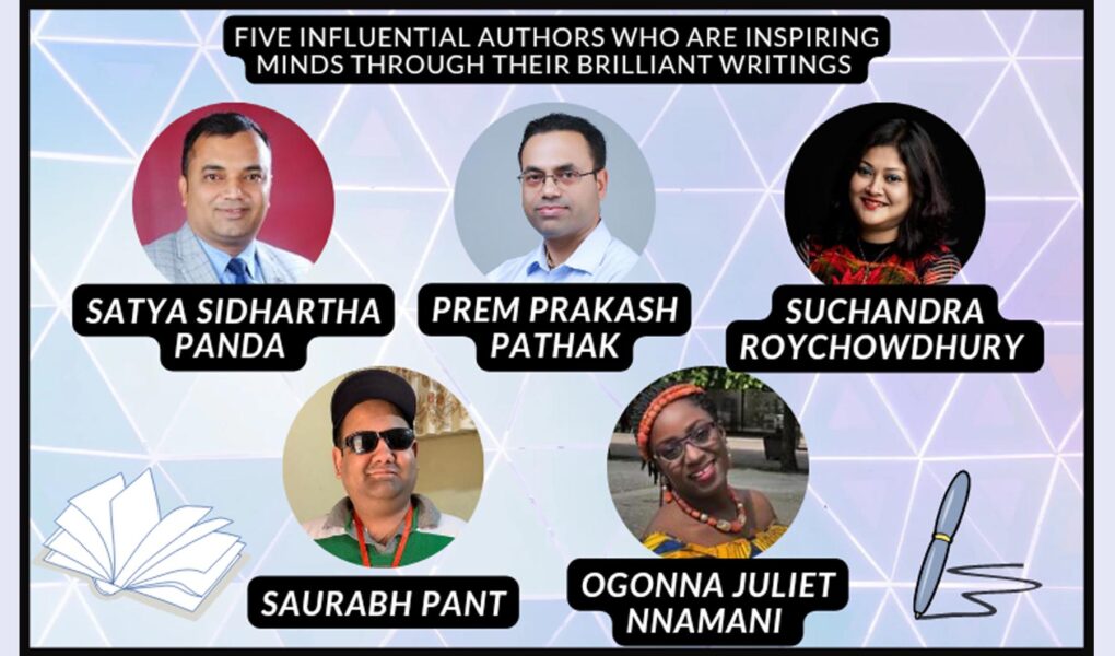 Five influential authors who are inspiring minds through their brilliant writings