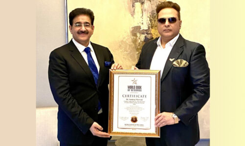 Sandeep Marwah Placed in World Book of Records London Third Time