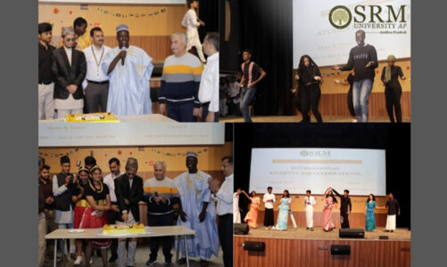 International Students’ Day celebrated in Magnificence at SRM AP