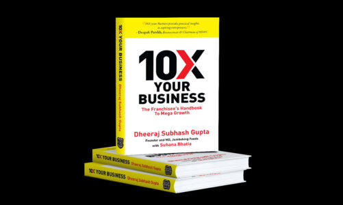 Jumboking’s Dheeraj Gupta launches a book titled 10X your business