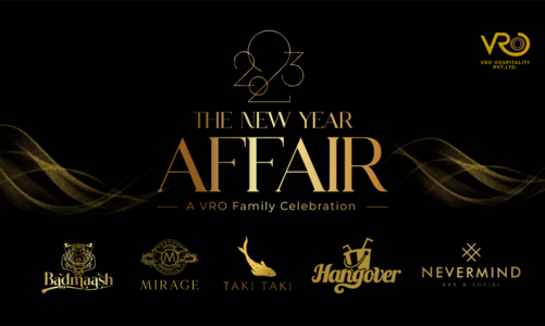 To usher in the New Year, V&RO gets the best line-up of curated events at Badmaash, Nevermind, Mirage, Taki Taki, & Hangover in Bengaluru