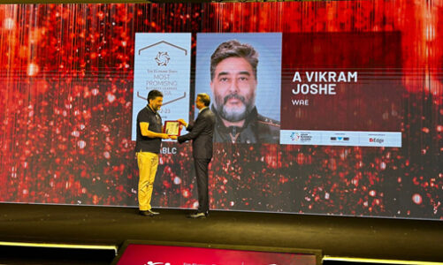 Anupam V Joshi of WAE Limited bags “The Most Promising Business Leaders of Asia” award