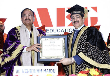 M Venkaiah Naidu Blessed Students of Asian Education Group