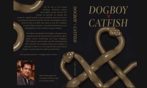 Indian born bestselling author Luke Gracias launches third novel ‘Dogboy v Catfish’