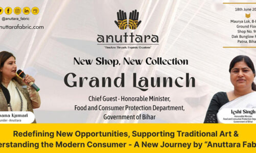 Redefining New Opportunities, Supporting Traditional Art, and Understanding the Modern Consumer – A New Journey by Anuttara Fabric!