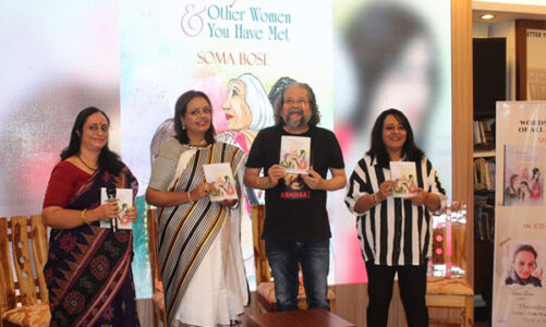 Author Soma Bose’s Debut Book Released in Mumbai by Amole Gupte and Shrabani Deodhar