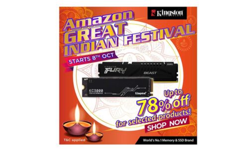 Kingston Technology Redefines Tech Dreams with Exclusive Offers in Amazon Great Indian Sale