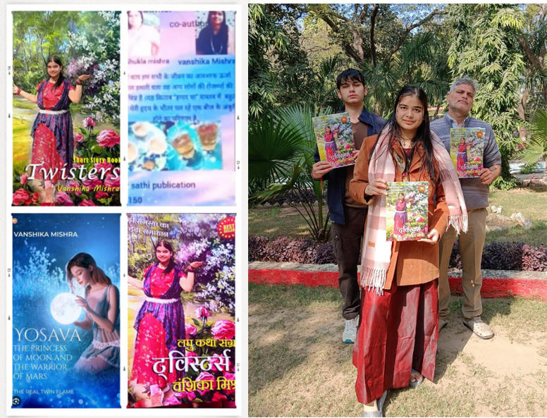 Breaking Barriers Author Vanshika Mishra, Jhansi's Literary Prodigy, Defies Age Norms