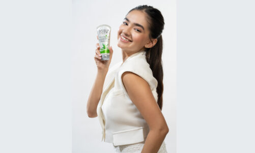 Actor Anushka Sen, the new face for Lotus Herbals White Glow