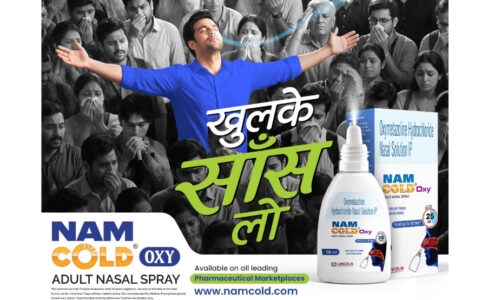 Lincoln Pharmaceuticals’ Namcold Oxy Brings “Khulke Saans Lo” to India’s Nasal Relief Market